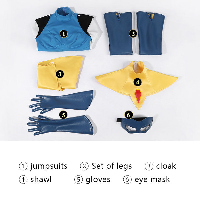 Dispatch Blonde Blazer Cosplay Costumes