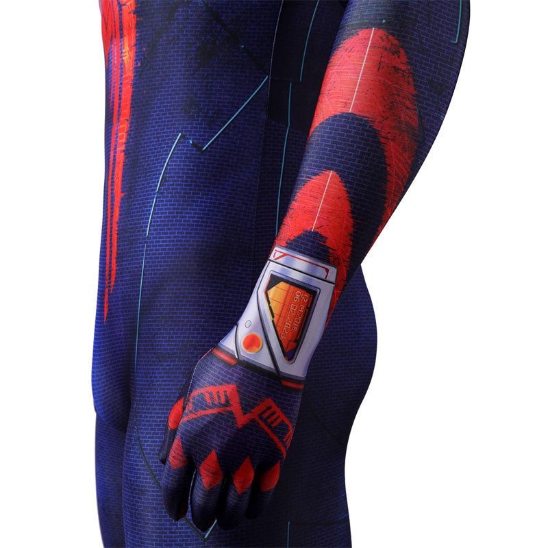 Spider-Man: Across The Spider-Verse Spiderman 2099 Miguel O'Hara Jumpsuit Cosplay Costumes