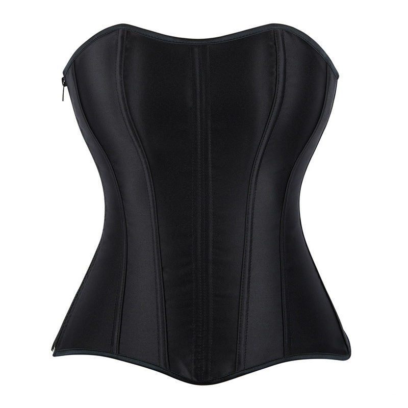 Satin Fabric Body Shaping Waist-Slimming Court-Styling Top Cosplay Costumes