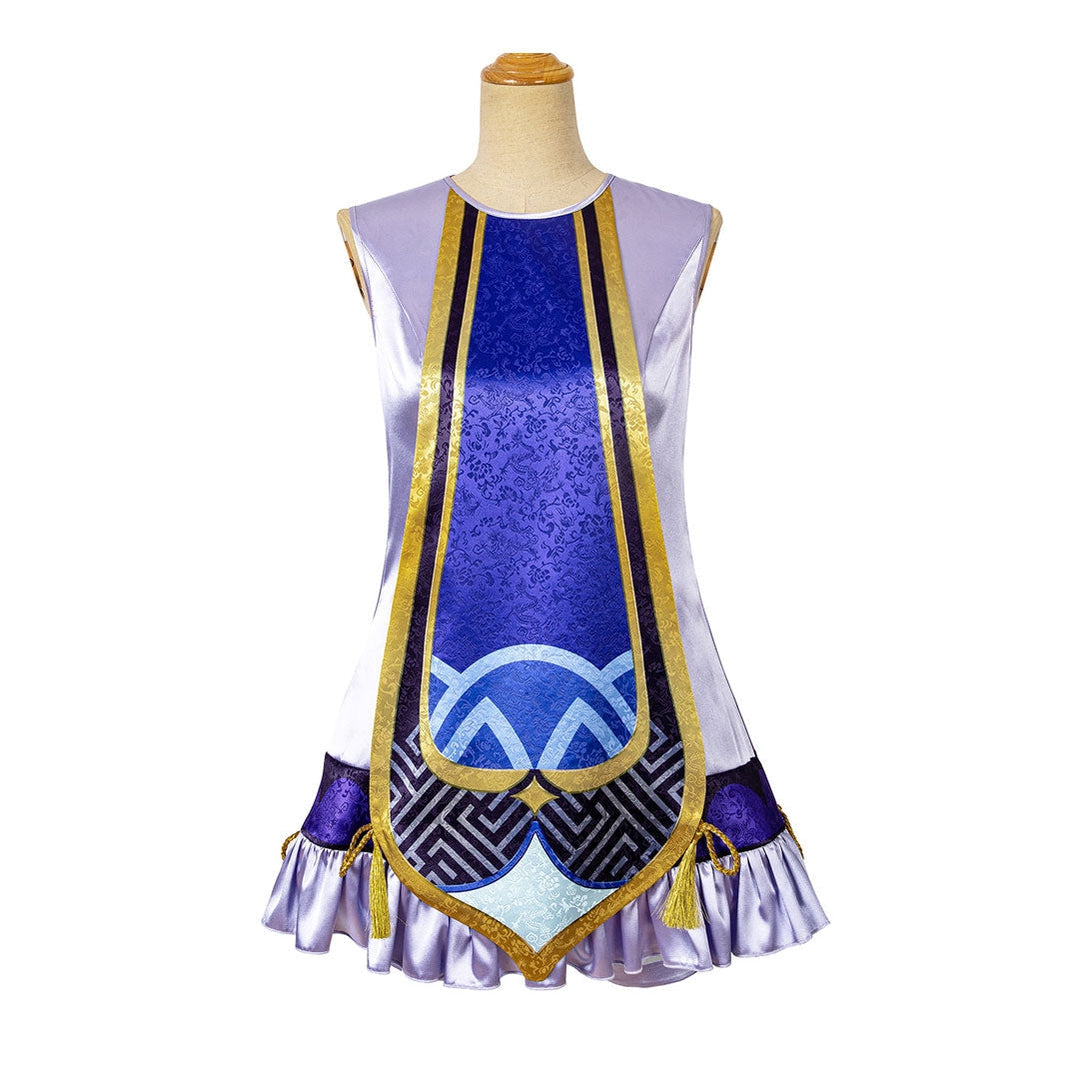 Game Genshin Impact QiQi Fullset Cosplay Costumes