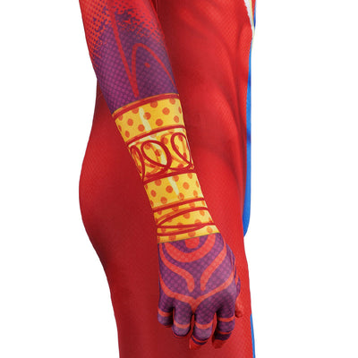 Spider-Man: Across The Spider-Verse Spider-Man India Pavitr Prabhakar Jumpsuit Cosplay Costumes
