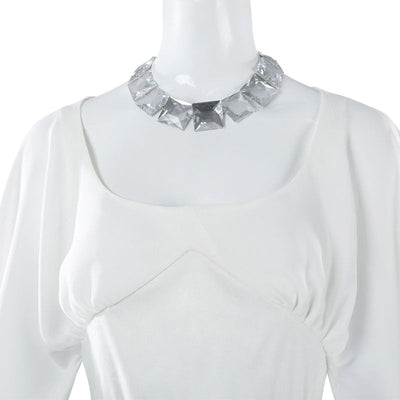 Star Wars: Episode IV A New Hope Princess Leia Organa White Cosplay Costumes