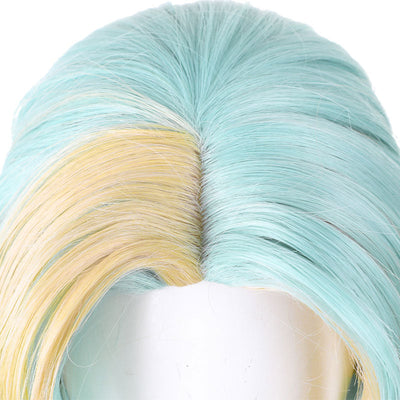 Gnosia Yuri Light Blue Cosplay Wigs