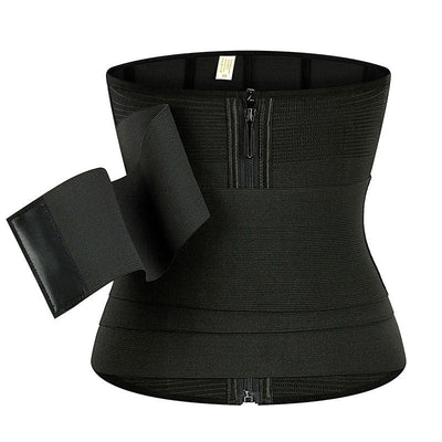 Waist Trainer Belt Waist Cincher Trimmer Ab Belt Tummy Control Body Shaper with Wrap Women and Men
