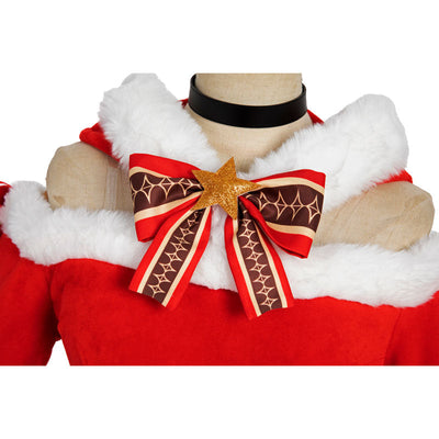 Game Genshin Impact Christmas Barbara Cosplay Costumes