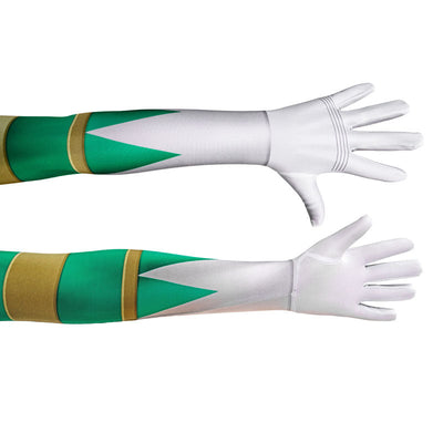 Mighty Morphin Power Rangers Yamato Tribe Knight Burai Dragon Ranger Green Ranger Children Jumpsuit Cosplay Costumes