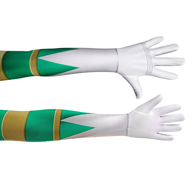 Mighty Morphin Power Rangers Yamato Tribe Knight Burai Dragon Ranger Green Ranger Children Jumpsuit Cosplay Costumes