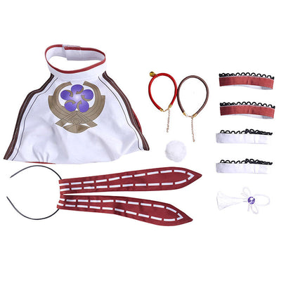 Game Genshin Impact Yae Miko Bunny Girl Cosplay Costumes