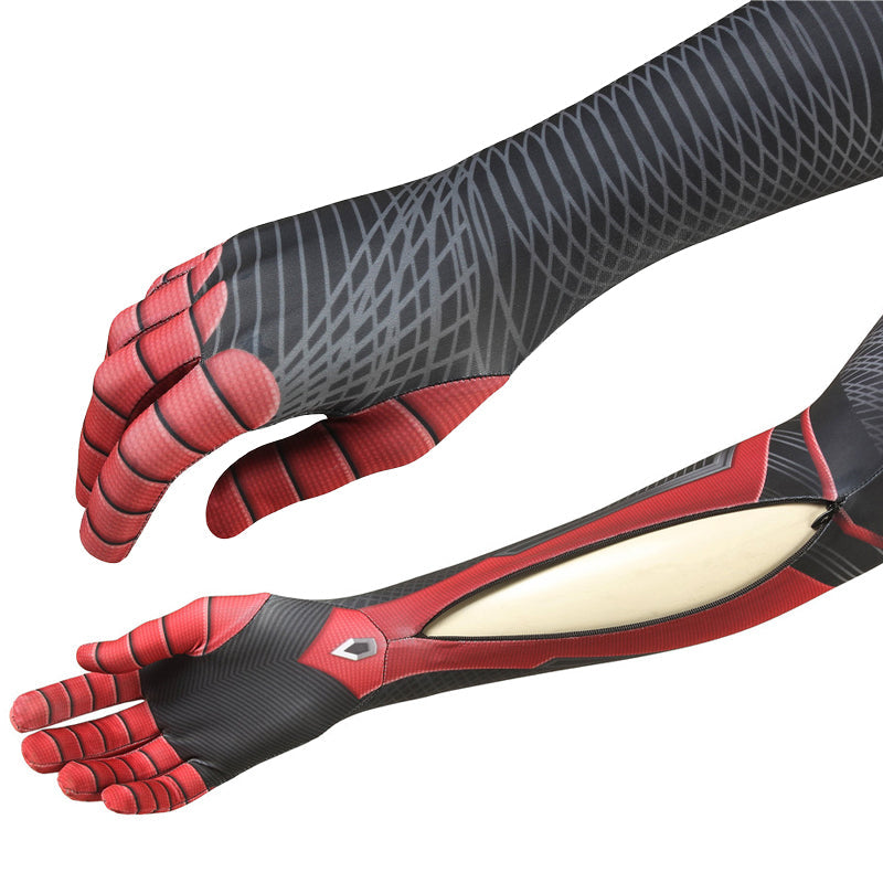 Spider-Man Far From Home Spider-Man Peter Parker Jumpsuit Cosplay Costumes With Soles