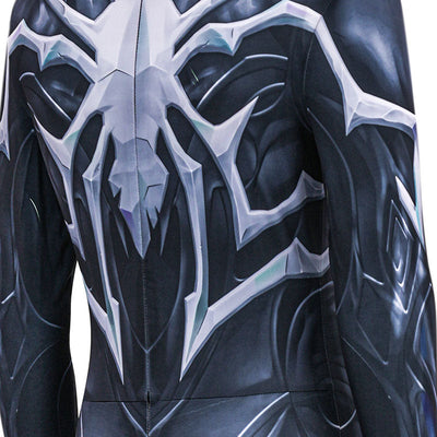 Marvel Rivals Spider Man Black Suit Cosplay Costumes