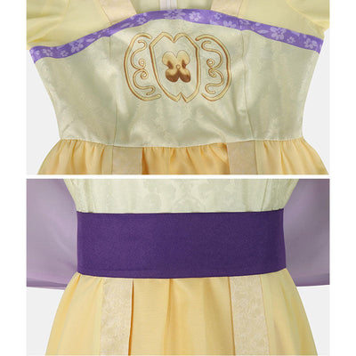 The Apothecary Diaries Season 2 MaoMao Yellow Dress Cosplay Costumes