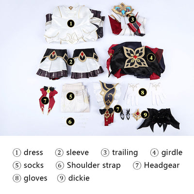 Genshin Impact Marionette Sandrone Fullset Cosplay Costumes