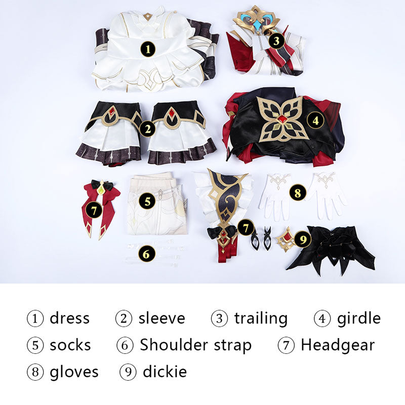 Genshin Impact Marionette Sandrone Fullset Cosplay Costumes