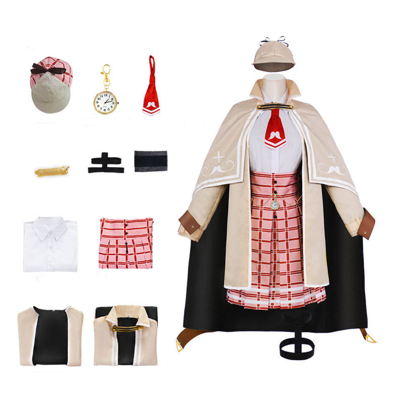 Hololive English Virtual YouTuber NIJISANJI EN Watson Amelia Cosplay Costumes