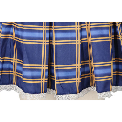Panty And Stocking with Garterbelt Stocking School Uniform Cosplay Costume