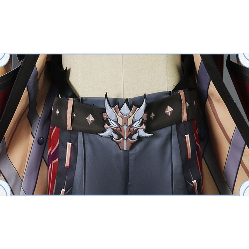 Game Genshin Impact Arataki Itto Fullsuit Cosplay Costume