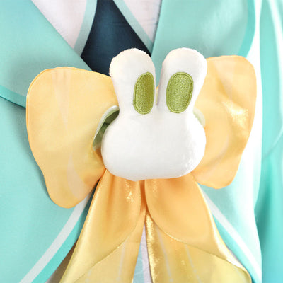 Genshin Impact Yaoyao Rainlit Bamboo Reverie Cosplay Costumes