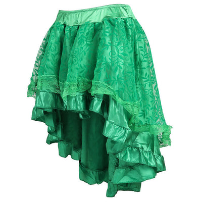 Tulle Skirts for Women Midi Long Tutu Court Ball Umbrella Skirt Mesh Layered Waist Halloween Skirts
