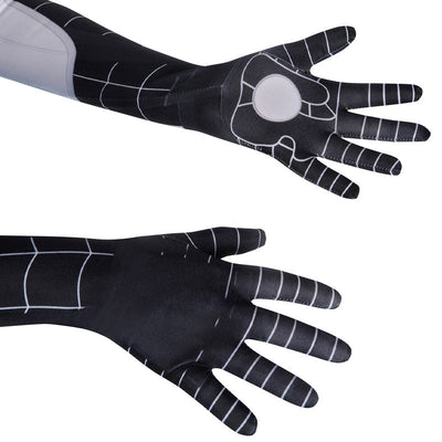 Spider-Man Negative Suit Jumpsuit Child Cosplay Costumes