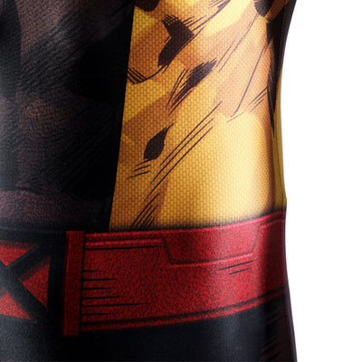 X-Men Wolverine Brown Ochre Suit Cosplay Costume
