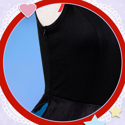 Girls Band Cry Awa Subaru Black Dress Cosplay Costumes