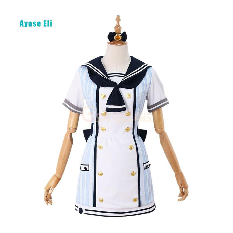 Anime LoveLive! Ayase Eli and μ‘s All Members Pirate Uniform Cosplay Costume
