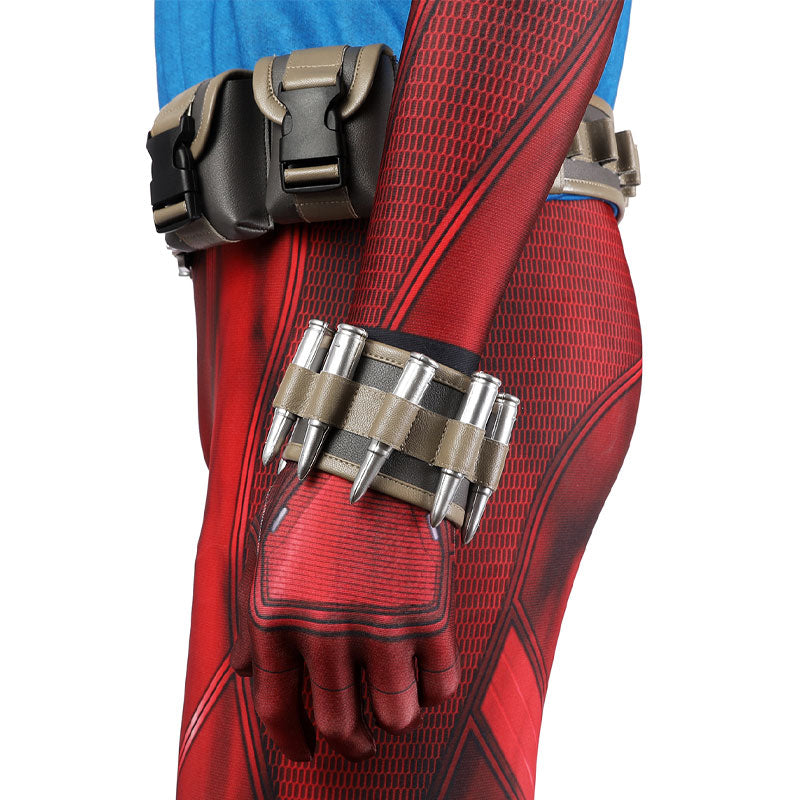 Spider-Man: Across The Spider-Verse Scarlet Spider Ben Reilly Jumpsuit Cosplay Costumes