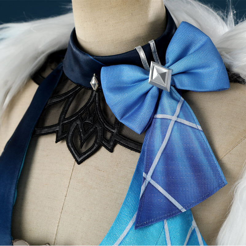 Genshin Impact Yelan Tranquil Banquet Outfit Cosplay Costumes