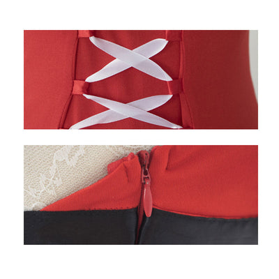 Anime FGO Fate Grand Order Nero Red Swimming Dress Cosplay Costumes