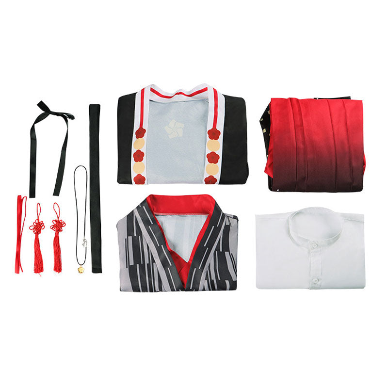 Hololive English Virtual YouTuber NIJISANJI Genzuki Tojiro Cosplay Costumes
