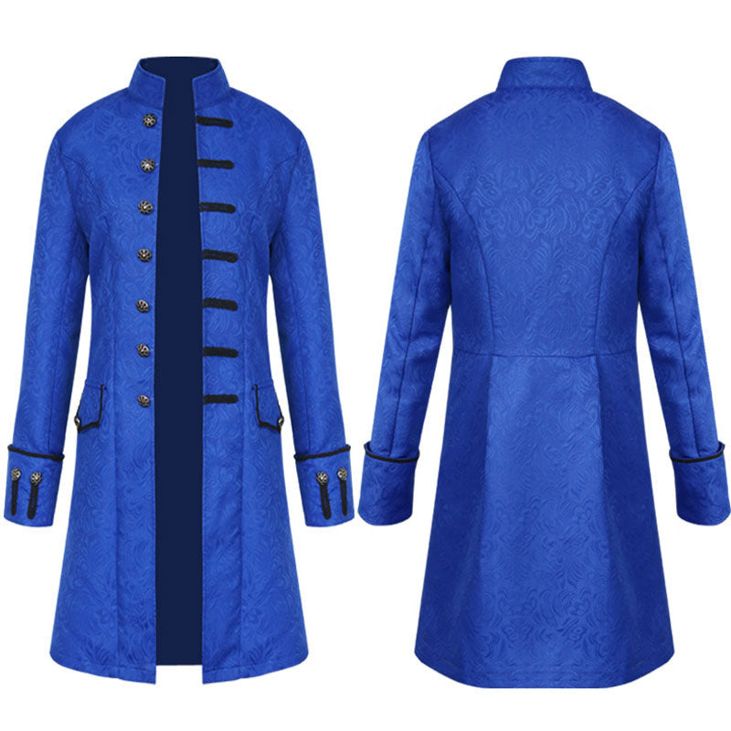 Adult Men's Medieval Suit Halloween Vintage Victorian Outfit Cosplay Costume