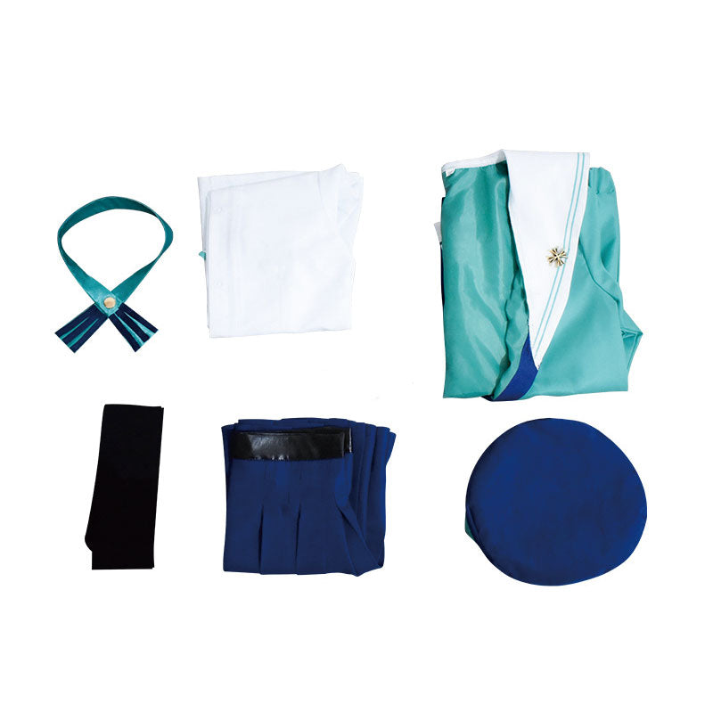 Game Genshin Impact Sucrose JK Uniform Cosplay Costumes