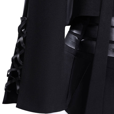 Tamon's B-Side Tamon Fukuharaa Black Vest Uniform Cosplay Costume