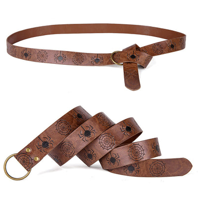 Medieval Viking Retro Renaissance Knight Leather Waistband Cosplay Props