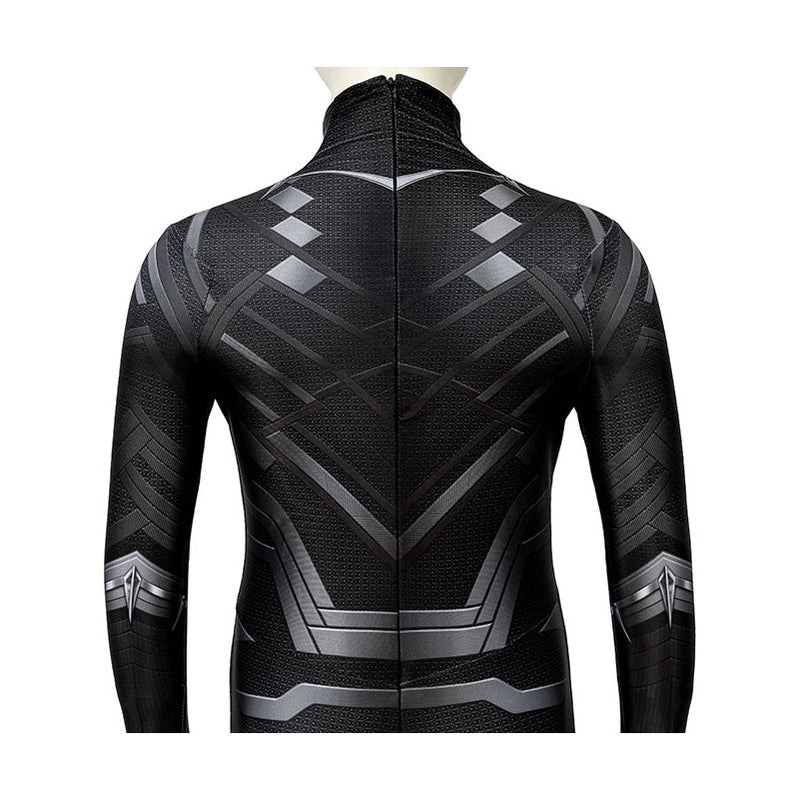 Anime Black Panther Children Jumpsuit Cosplay Costume