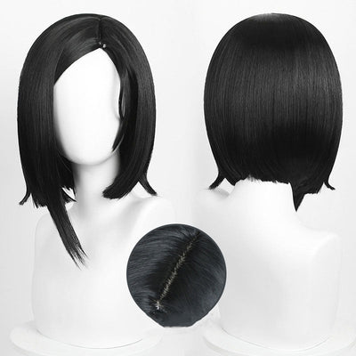 Valorant Viper Black Cosplay Wigs