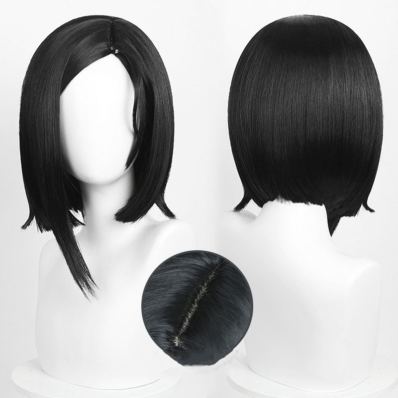 Valorant Viper Black Cosplay Wigs