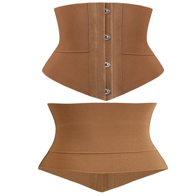 Waist Control Slimming Corset Tie-Up Corset Hourglass Silhouette Funnel Corset