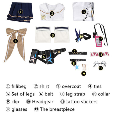 Game Path to Nowhere Summer Cosplay Costumes