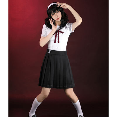 Game Identity V Tomie Kawakami Dream Witch Young School Uniform Cosplay Costumes