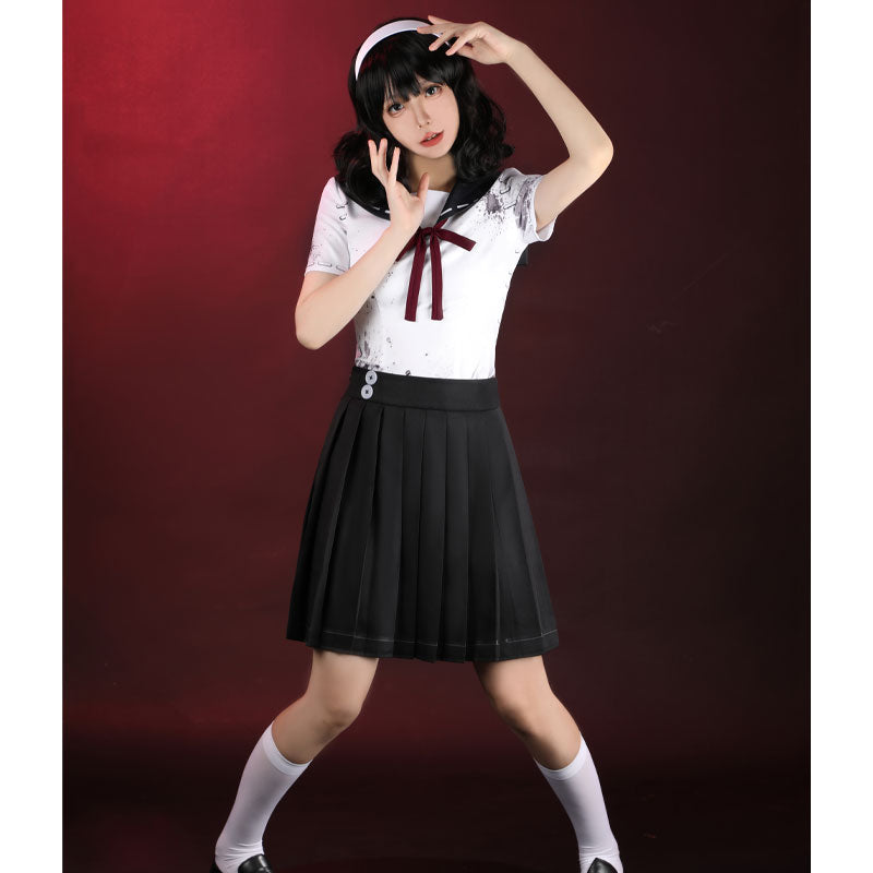Game Identity V Tomie Kawakami Dream Witch Young School Uniform Cosplay Costumes