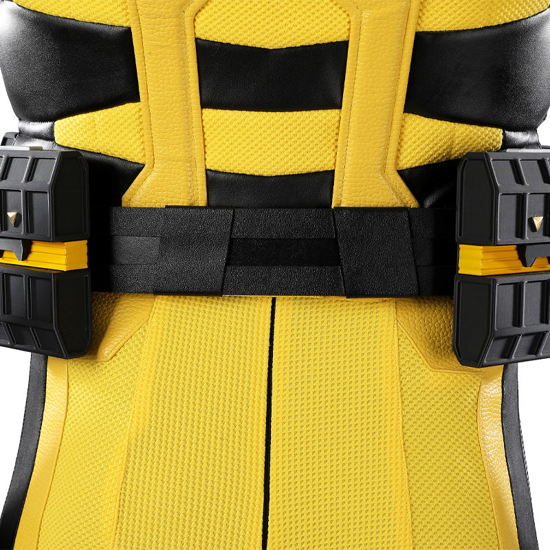 Marvel Wolverine Wolverine Yellow Battle Suit Cosplay Costumes