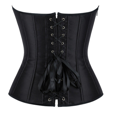 Satin Fabric Body Shaping Waist-Slimming Court-Styling Top Cosplay Costumes