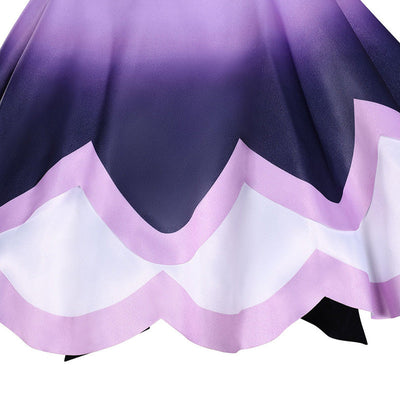 Needy Streamer Overload Deadly Poison Denpa Girl Purple Lollipop Cosplay Costumes