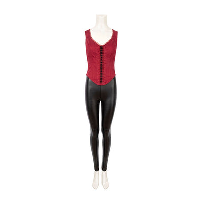 Movie Captain America Civil War Scarlet Witch Wanda Maximoff Cosplay Costume