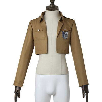 AOT Levi Ackerman Survey Corps Cosplay Costume