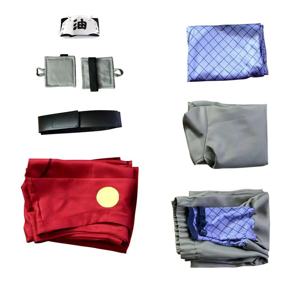 Anime Naruto Jiraiya Cosplay Costume – Premium Toad Sage Uniform Full Set for Men