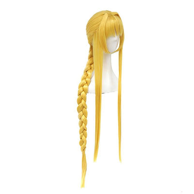 Anime SAO Sword Art Online Alicization Alice Zuberg Long Blonde Cosplay Wigs