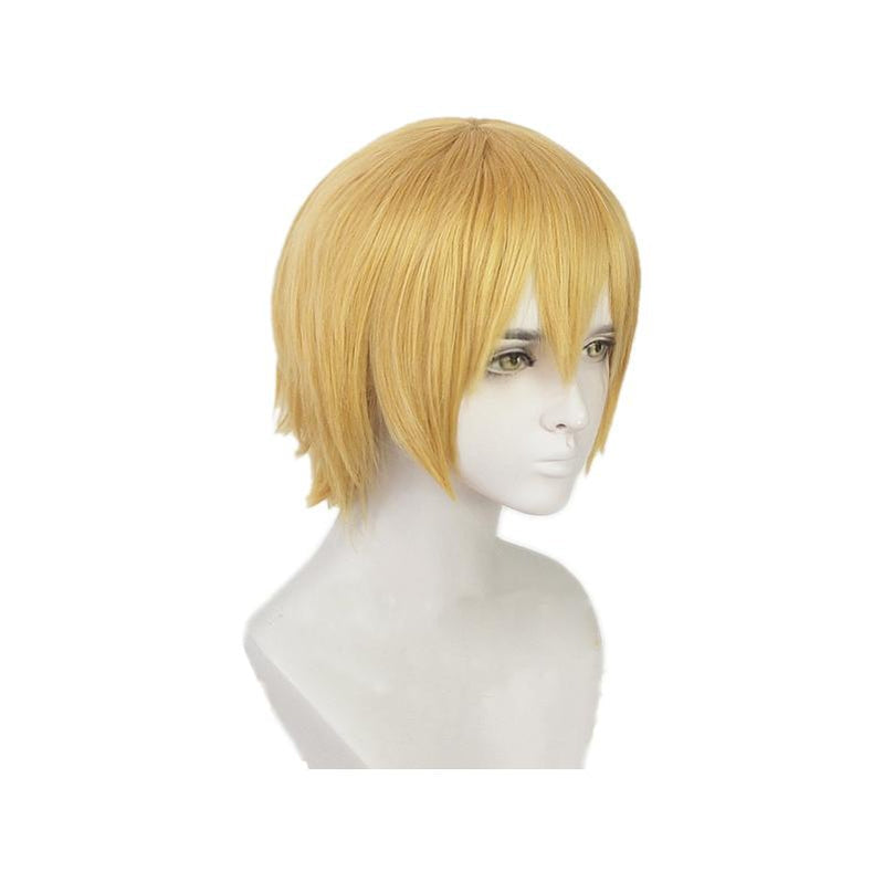 Fire Force Arthur Boyle Short Blond Cosplay Wigs