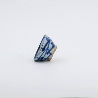 Early 20th Century Miniature Blue And White Porcelain Tea Cup